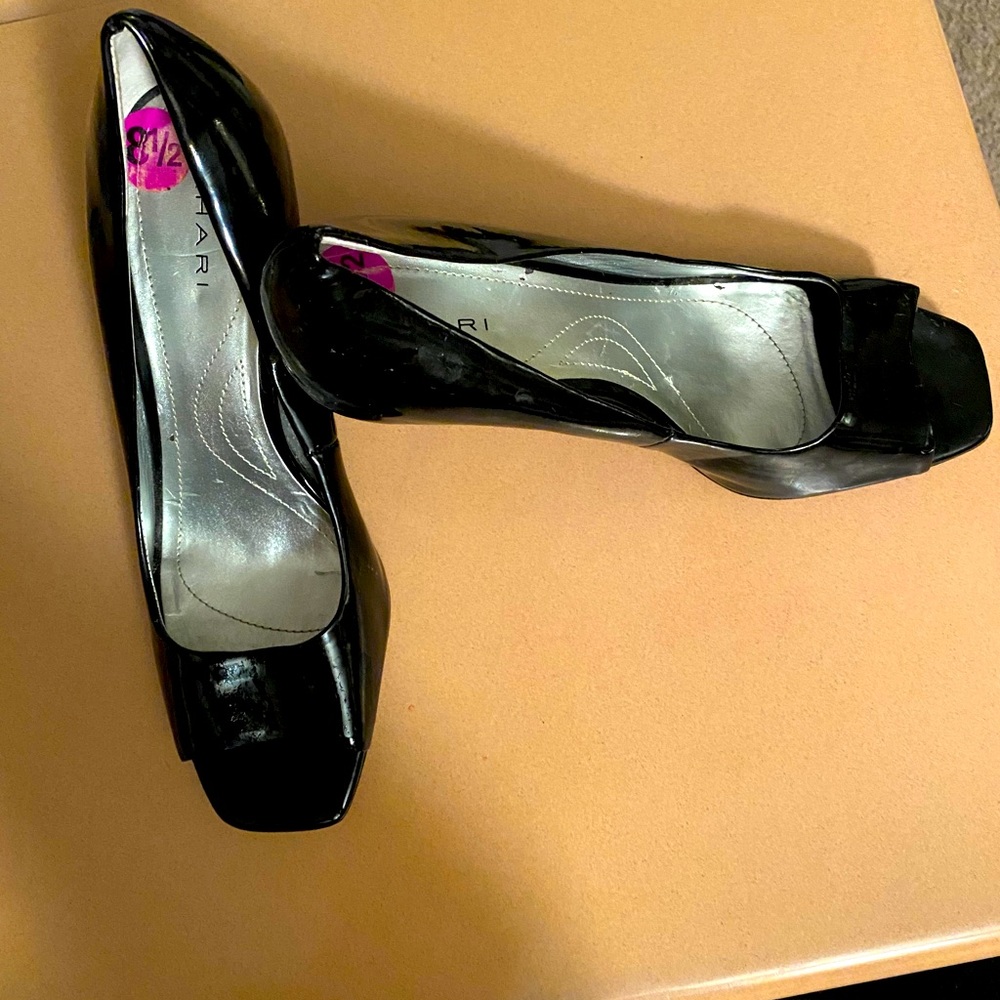 Ladies open toe heels